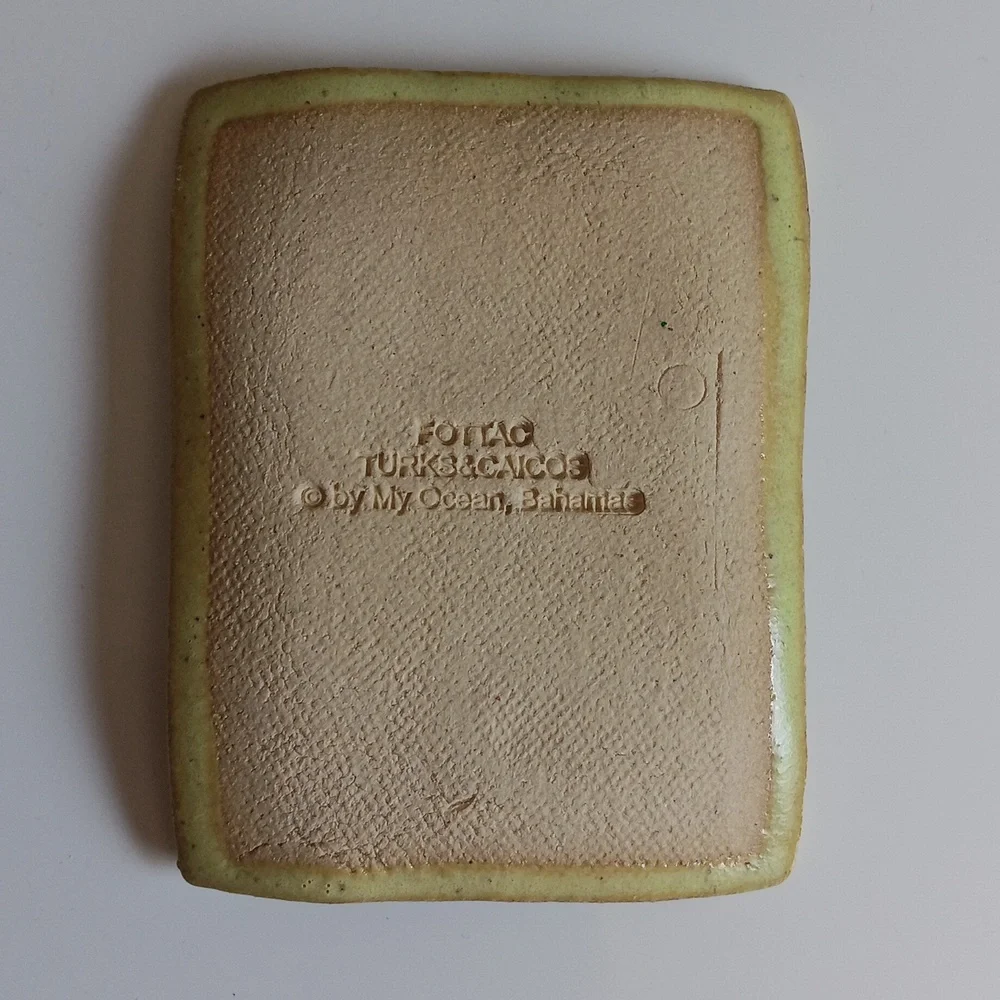 Pottery soap trinket spoon dish